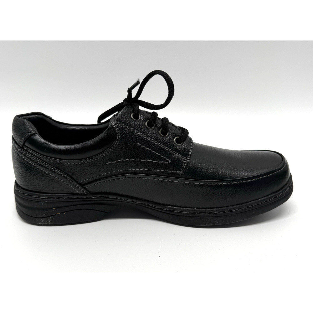 Croft & Barrow Wells Men's 9.5 M Black Leather Business Casual Shoes NIB - Picture 6 of 10